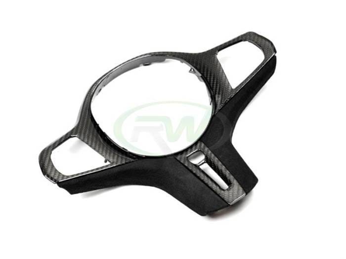 BMW G20 CF Alcantara Steering Wheel Trim Heated w/ TJA bmwg20029-1