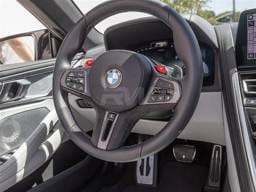 BMW 8 Series M8 Carbon Fiber Alcantara Steering Wheel Trim bmwg20008