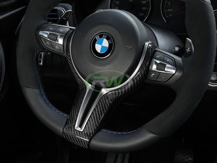 BMW M Carbon Fiber Steering Wheel Outer Trim bmwf8x032