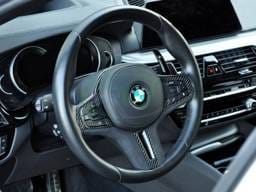 BMW Carbon Fiber Alcantara Steering Wheel Trim Pre LCI bmwg05006