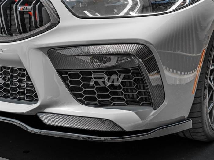 BMW F91 F92 F93 M8 Carbon Fiber Splitters bmwf91013 thumbnail 2