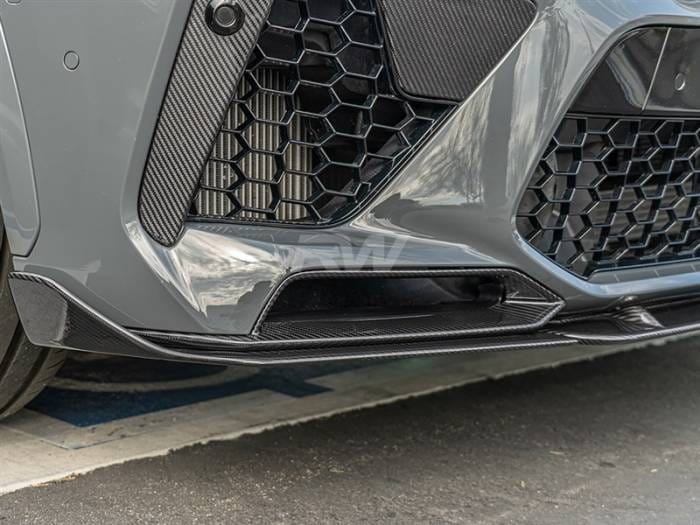 BMW F95 X5M Carbon Fiber Front Splitters bmwf9507 thumbnail 4