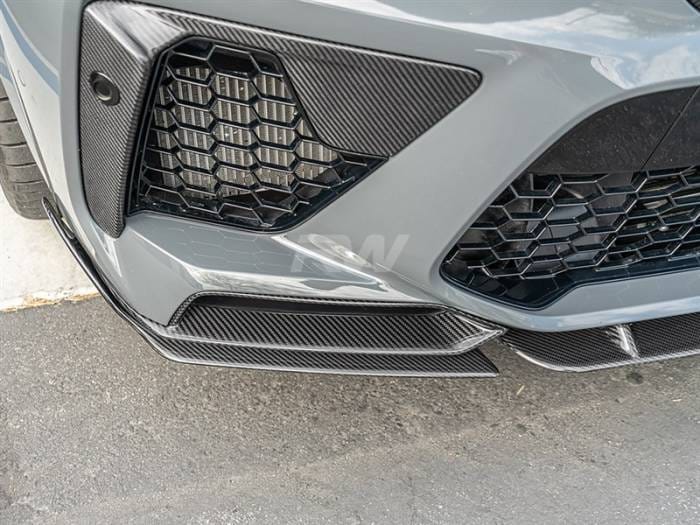 BMW F95 X5M Carbon Fiber Front Splitters bmwf9507 thumbnail 5