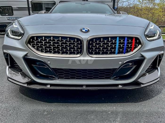 BMW G29 Z4 Carbon Fiber Front Splitters bmwg2903 thumbnail 2