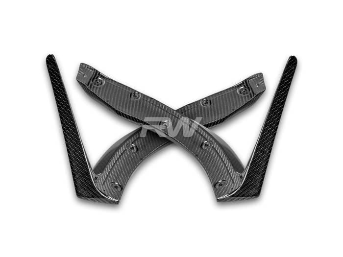 Mercedes C236 CLE53 Carbon Fiber Front Splitters mercc23602 thumbnail 2