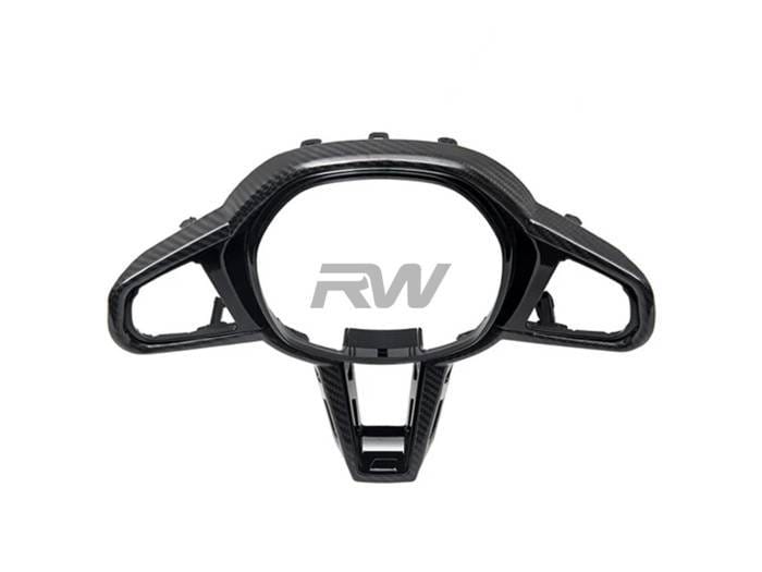 BMW G20 G21 3-Series LCI Carbon Fiber Steering Wheel Trim bmwg20054 thumbnail 4