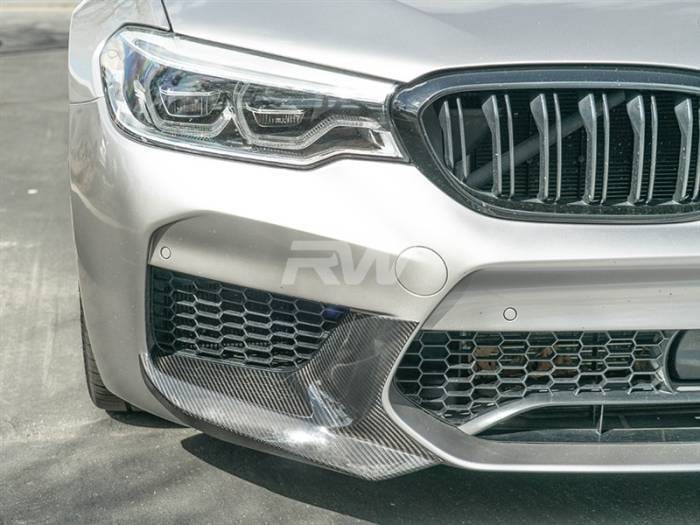 BMW F90 M5 Perf Style Carbon Fiber Splitters bmwf9002 thumbnail 2