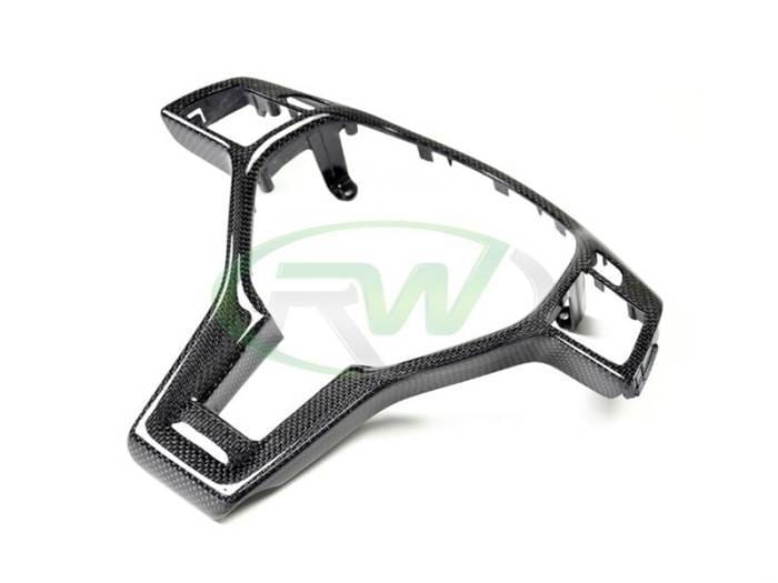Mercedes Carbon Fiber Steering Wheel Trim mercw20439 thumbnail 4