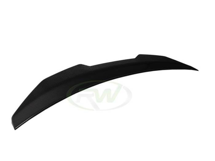 Audi B9 A4/S4 GTX Carbon Fiber Trunk Spoiler audib9a406 thumbnail 5