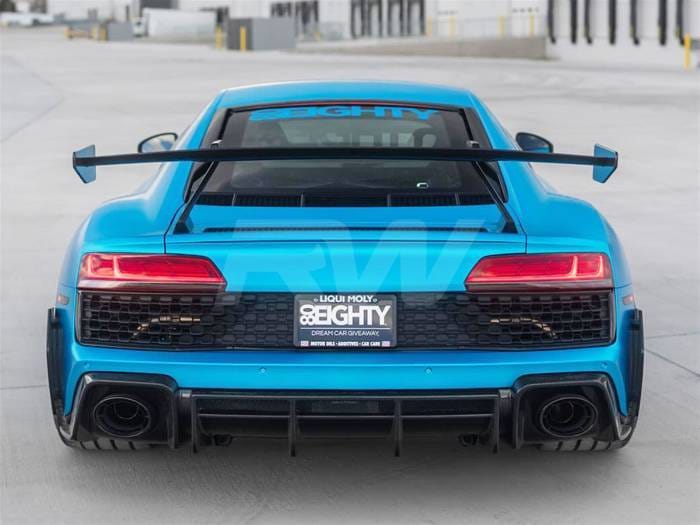 Audi R8 4S Facelift Carbon Fiber Rear Wing 2019+ audir812 thumbnail 2