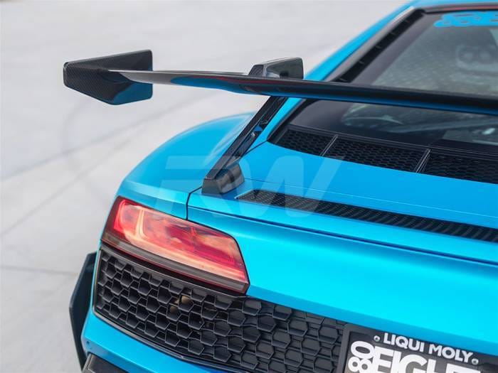 Audi R8 4S Facelift Carbon Fiber Rear Wing 2019+ audir812 thumbnail 3