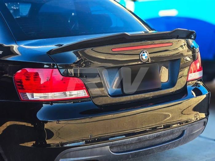 BMW E82 Carbon Fiber GTX Trunk Spoiler bmwe82017
