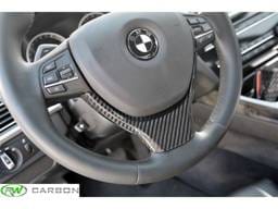 BMW F10 F12 Carbon Fiber Steering Wheel Trim bmwf10021