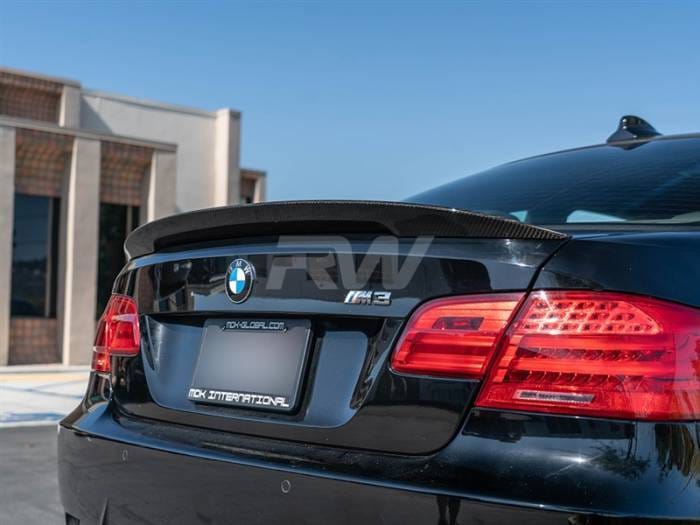 BMW E92 Carbon Fiber Perf. Style Trunk Spoiler bmwe92014