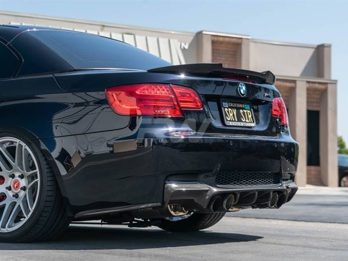 BMW E93 M4 Style Carbon Fiber Trunk Spoiler bmwe9xm336 thumbnail 2