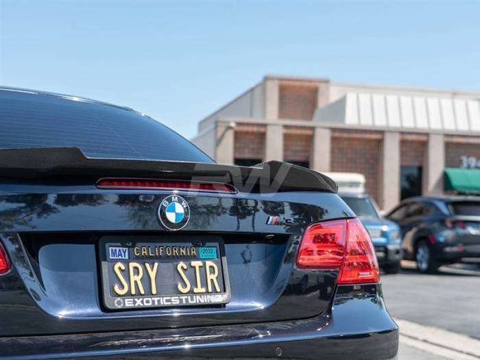 BMW E93 M4 Style Carbon Fiber Trunk Spoiler bmwe9xm336 thumbnail 4