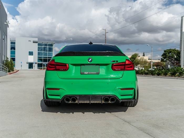 BMW F30 F80 M3 RWS Forged Carbon Trunk Spoiler bmwf8x053 thumbnail 2