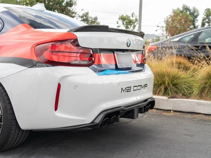 BMW F22 F87 CS Style Carbon Fiber Trunk Spoiler bmwf22019 thumbnail 2