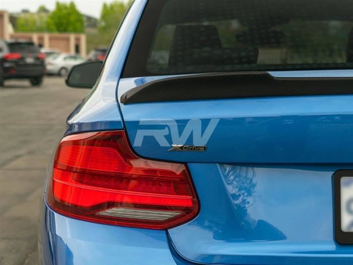 BMW F22 F87 CS Style Carbon Fiber Trunk Spoiler bmwf22019 thumbnail 3