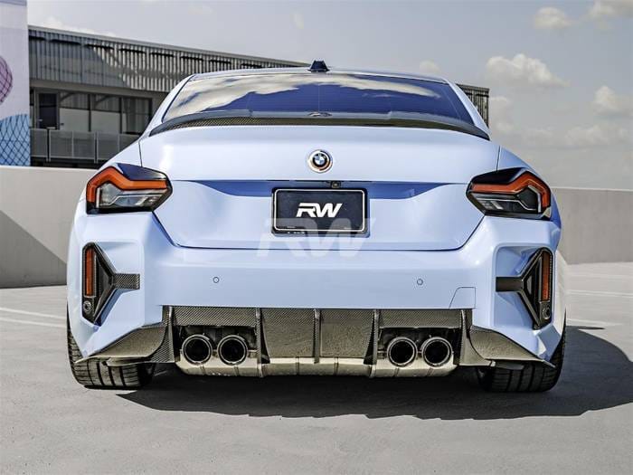 BMW G87 M2 G42 RWS Dry Carbon Fiber Trunk Spoiler bmwg87010 thumbnail 2