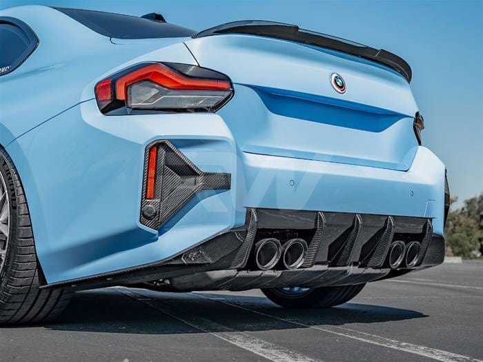 BMW G87 M2 G42 RWS Dry Carbon Fiber Trunk Spoiler bmwg87010 thumbnail 4