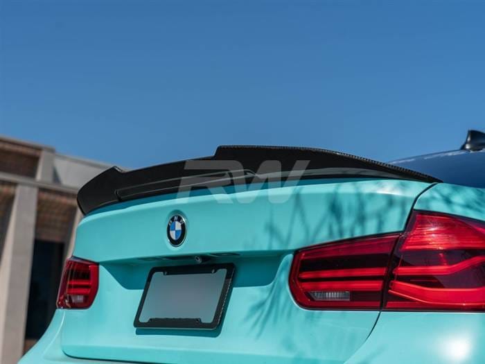 BMW F30 F80 M3 GTX V2 Carbon Fiber Trunk Spoiler bmwf80m308
