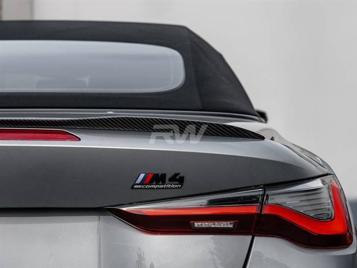 BMW G23/G83 M Style Carbon Fiber Trunk Spoiler bmwg2302 thumbnail 2