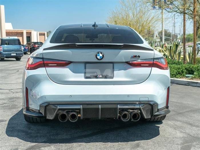 BMW G22/G82 RWS Carbon Fiber Trunk Spoiler bmwg2207 thumbnail 3