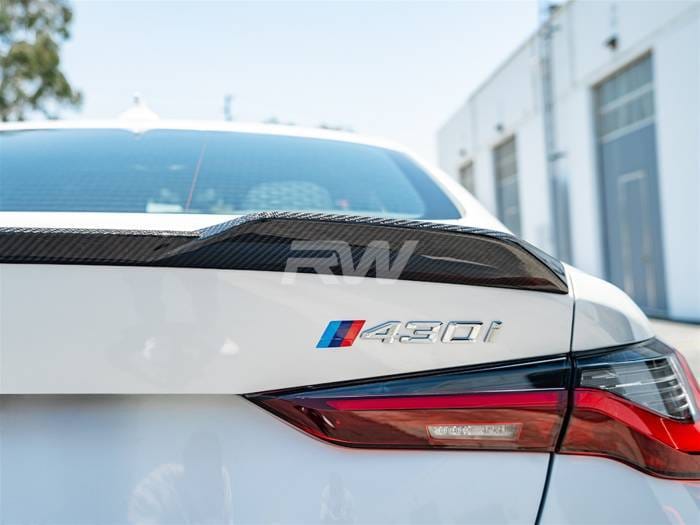 BMW G22 G82 DTM Carbon Fiber Trunk Spoiler bmwg82014 thumbnail 4