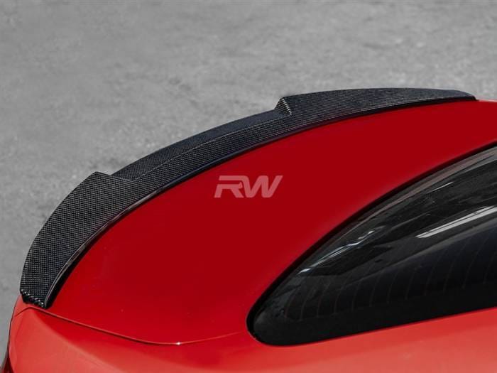 BMW F30 F80 M4 Style Carbon Fiber Trunk Spoiler bmwf30033 thumbnail 2