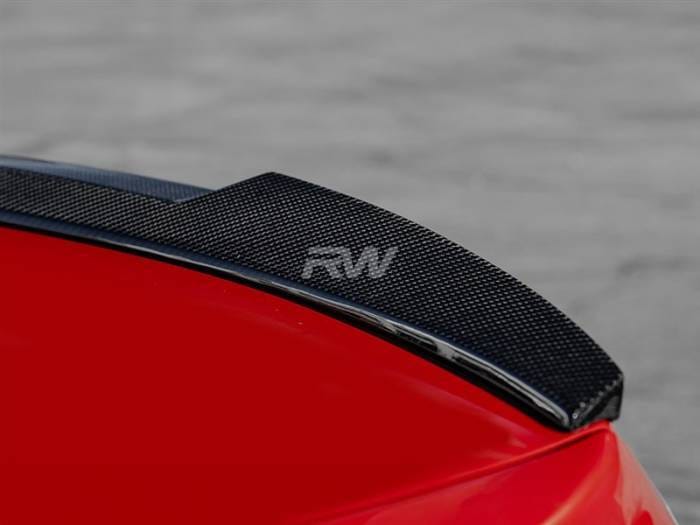 BMW F30 F80 M4 Style Carbon Fiber Trunk Spoiler bmwf30033 thumbnail 5
