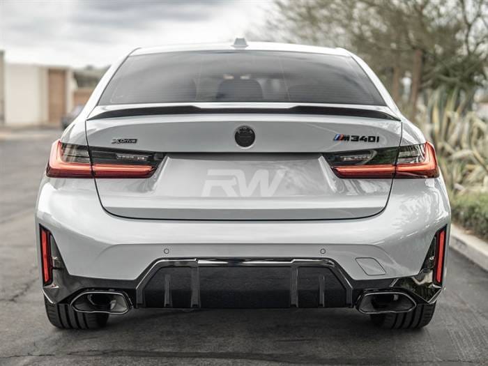 BMW G20 G80 M Style Carbon Fiber Trunk Spoiler bmwg20004 thumbnail 2