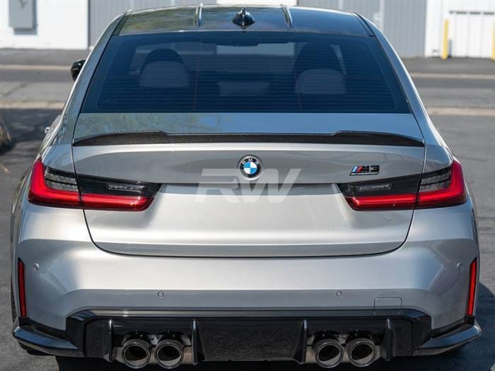 BMW G20 G80 CS Style Carbon Fiber Trunk Spoiler bmwg20001 thumbnail 3
