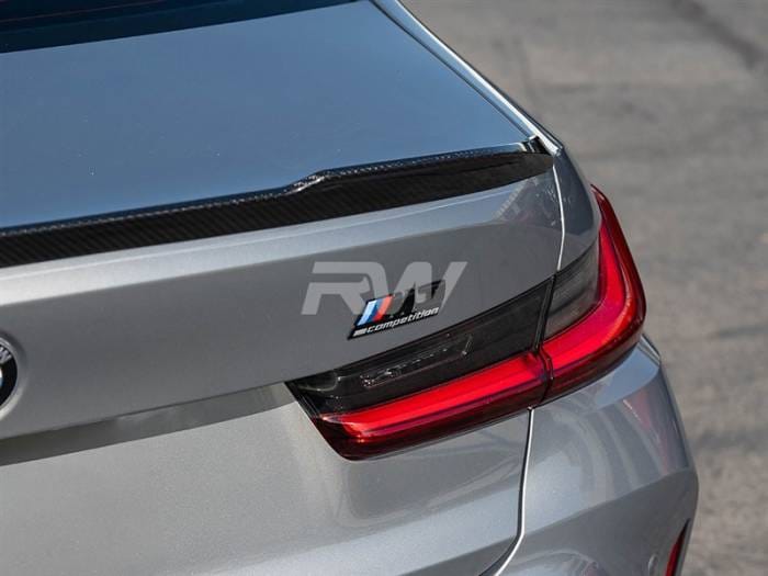 BMW G20 G80 CS Style Carbon Fiber Trunk Spoiler bmwg20001 thumbnail 4