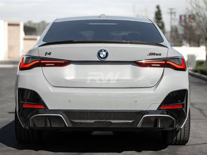 BMW G26 4-Series / i4 Carbon Fiber DTM Trunk Spoiler bmwg2601 thumbnail 2