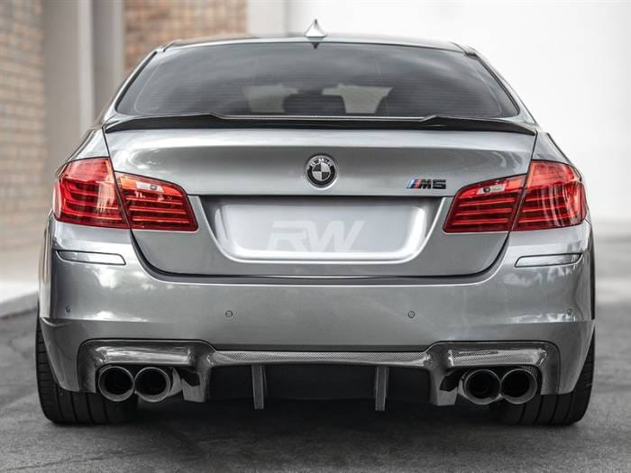 BMW F10 CS Style Carbon Fiber Trunk Spoiler bmwf10065 thumbnail 2