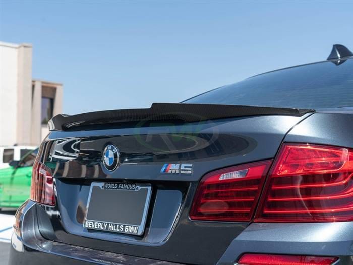 BMW F10 M4 Style Carbon Fiber Trunk Spoiler bmwf10063