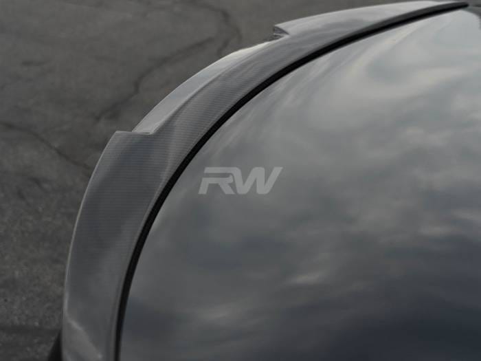 BMW F10 M4 Style Carbon Fiber Trunk Spoiler bmwf10063 thumbnail 4