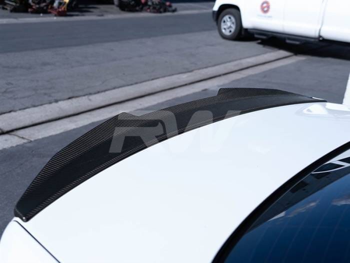 BMW F10 GTX Carbon Fiber Trunk Spoiler bmwf10064