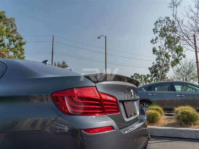 BMW F10 DTM Carbon Fiber Trunk Spoiler bmwf10004 thumbnail 5