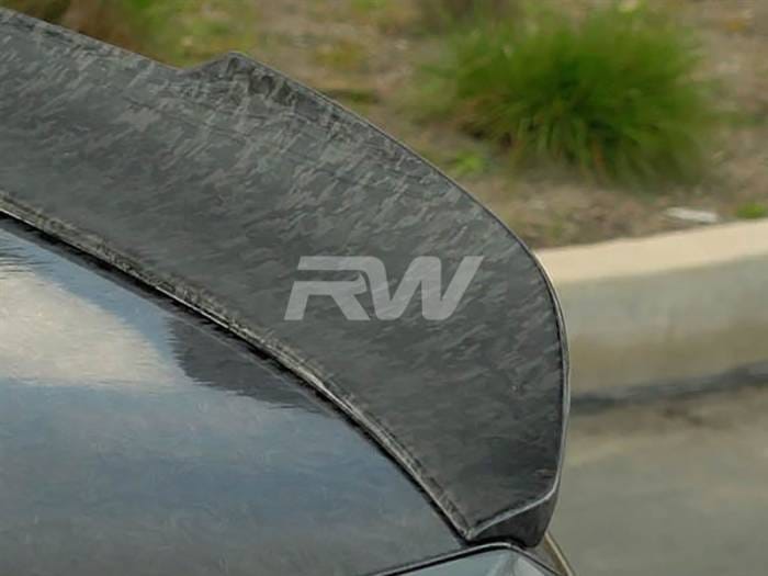 BMW F10 GTX Forged Carbon Trunk Spoiler bmwf1001 thumbnail 2