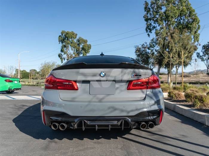 BMW G30 F90 GTX Carbon Fiber Trunk Spoiler bmwf9022 thumbnail 3
