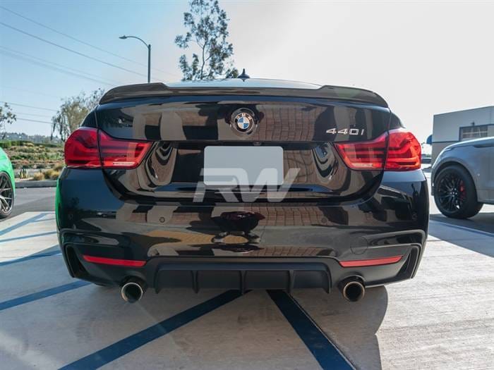 BMW F36 CS Style Carbon Fiber Trunk Spoiler bmwf36003 thumbnail 2