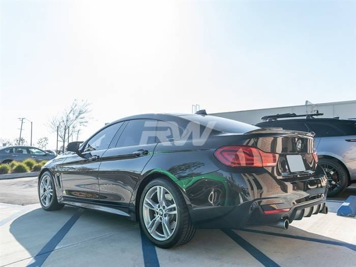 BMW F36 CS Style Carbon Fiber Trunk Spoiler bmwf36003 thumbnail 3