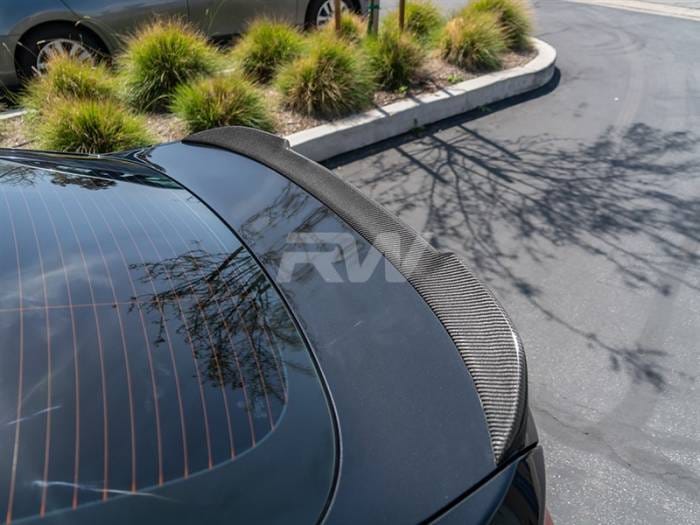 BMW F36 CS Style Carbon Fiber Trunk Spoiler bmwf36003 thumbnail 4