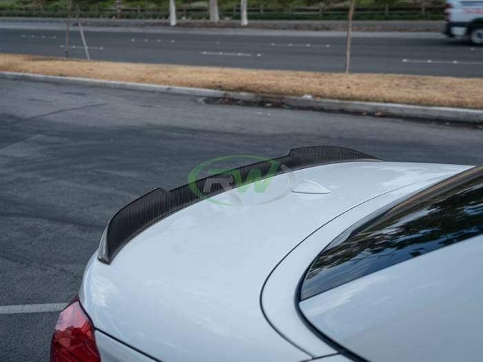 BMW F33 F83 CS Style Carbon Fiber Trunk Spoiler bmwf8x040 thumbnail 3