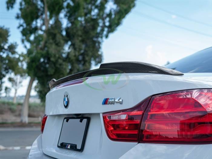 BMW F33 F83 CS Style Carbon Fiber Trunk Spoiler bmwf8x040 thumbnail 4