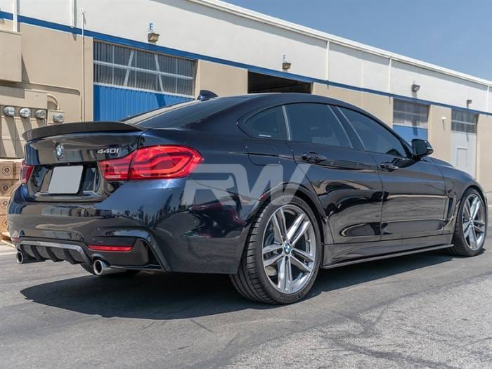 BMW F36 3D Style Carbon Fiber Trunk Spoiler bmwf36001 thumbnail 4