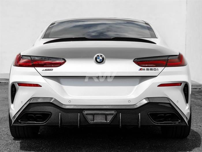 BMW G16 F93 Gran Coupe Carbon Fiber Trunk Spoiler bmwf9301 thumbnail 2