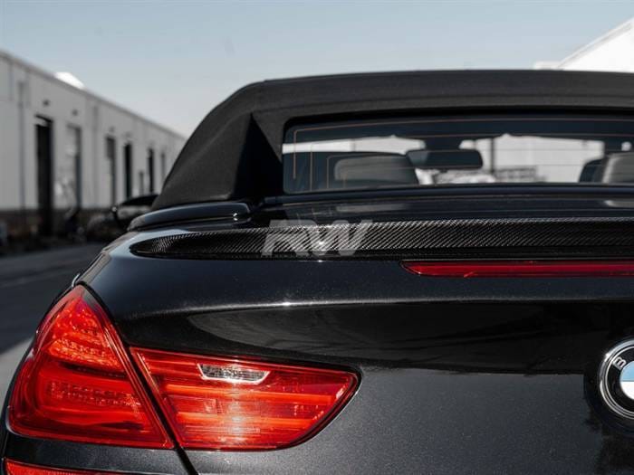 BMW F06 F13 Perf Style Carbon Fiber Trunk Spoiler bmwf13001 thumbnail 4